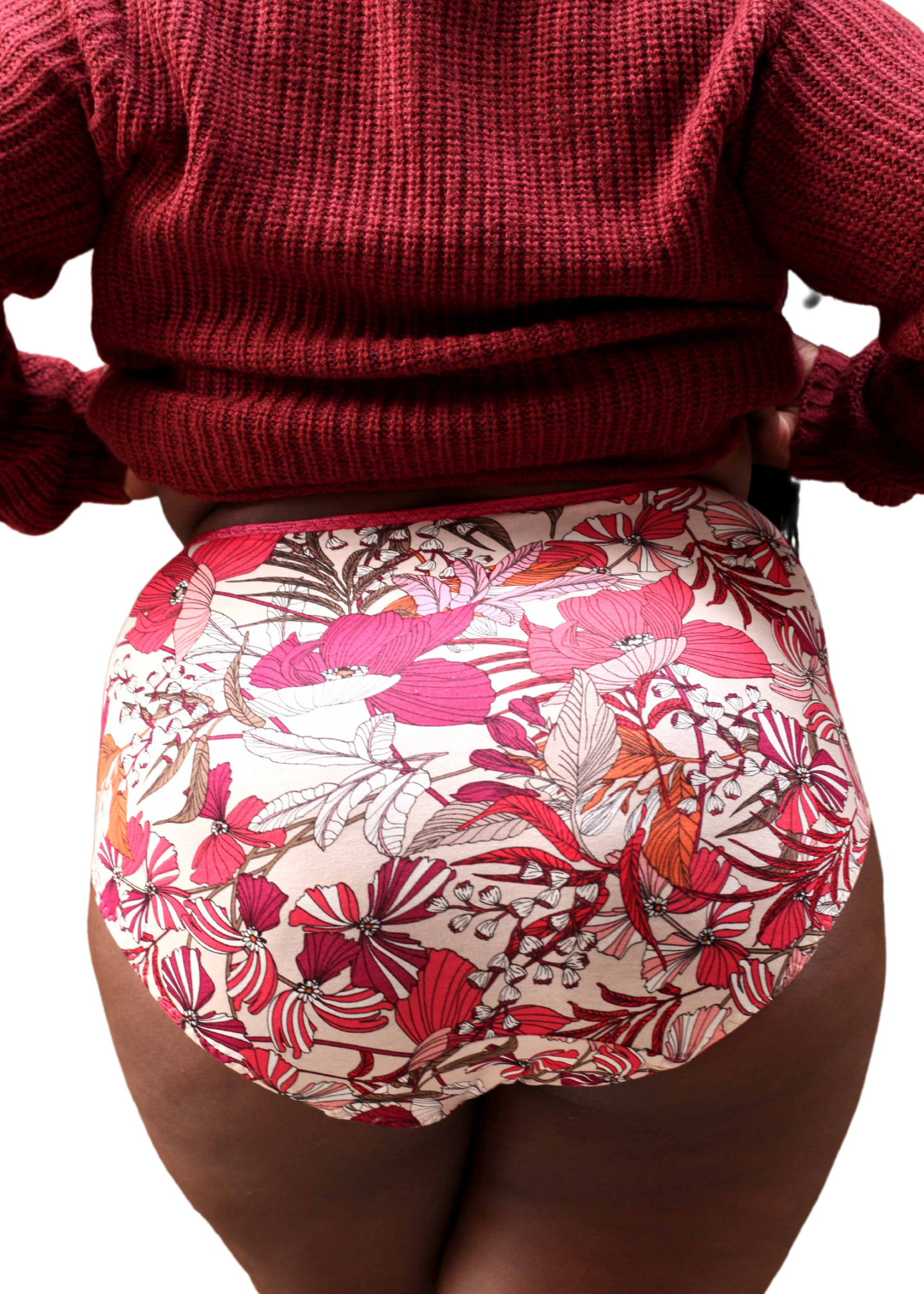 High-cut brief - Winter Garden