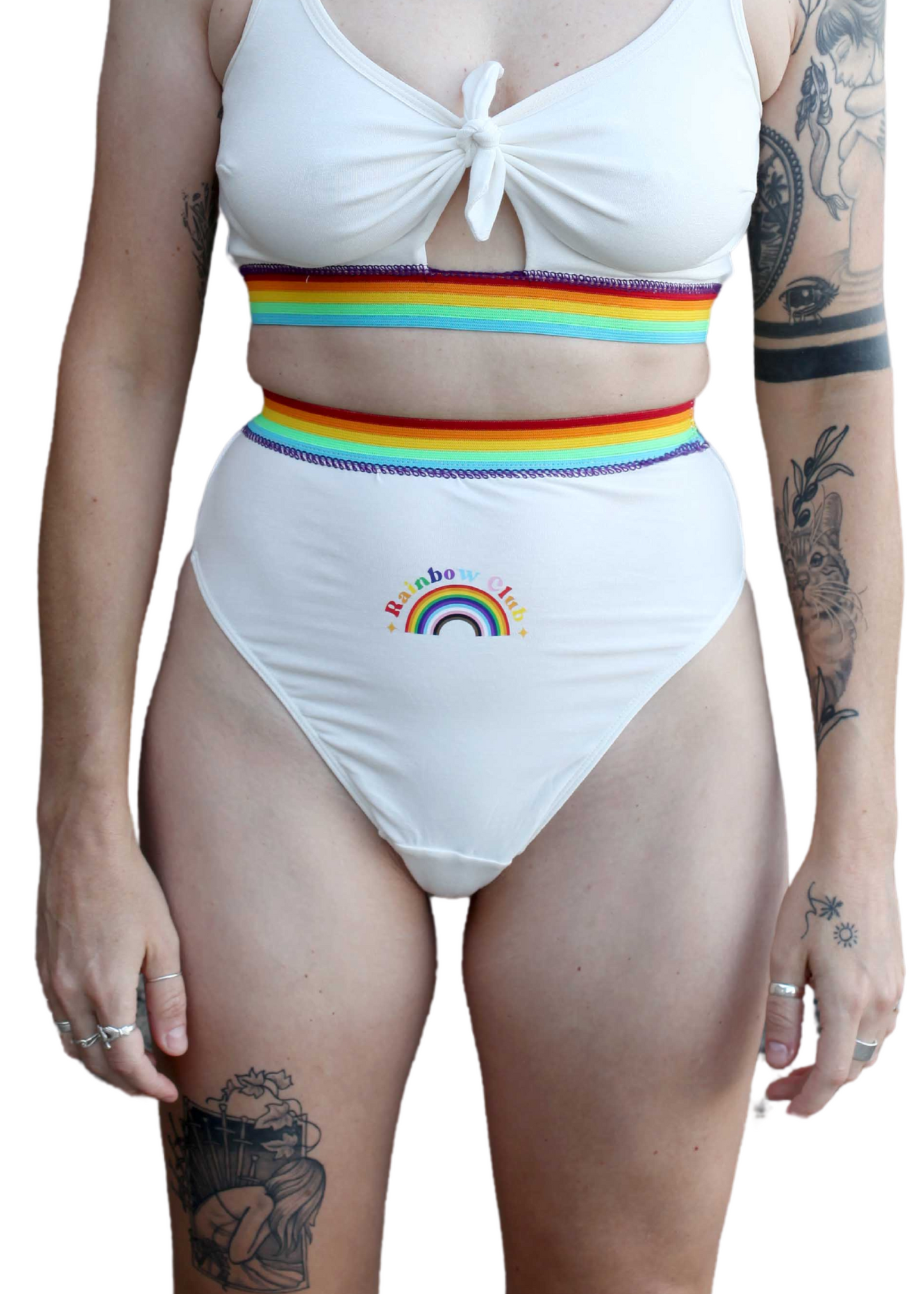 High-cut thong - Love Wins