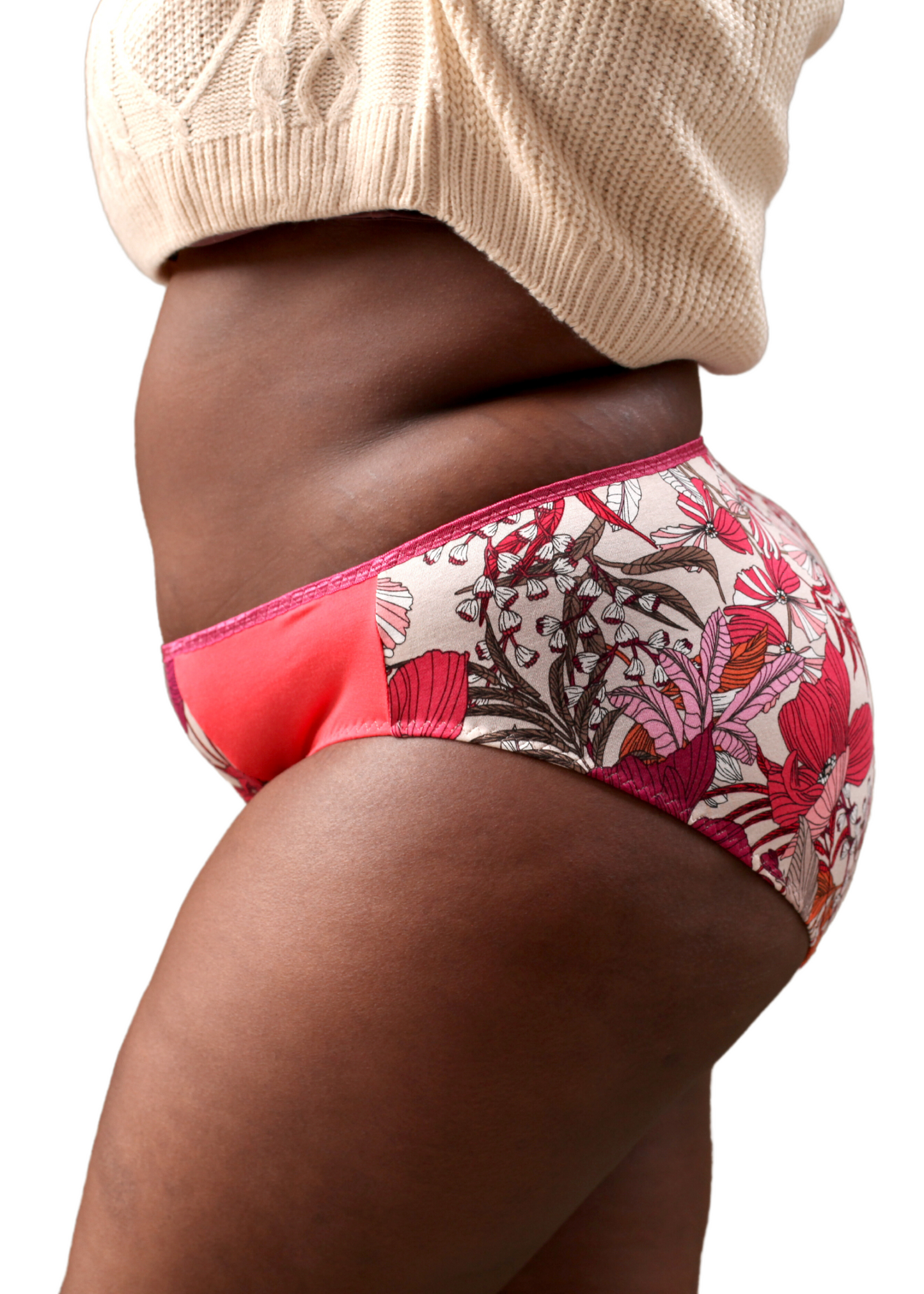 Mid-rise bikini - Winter Garden