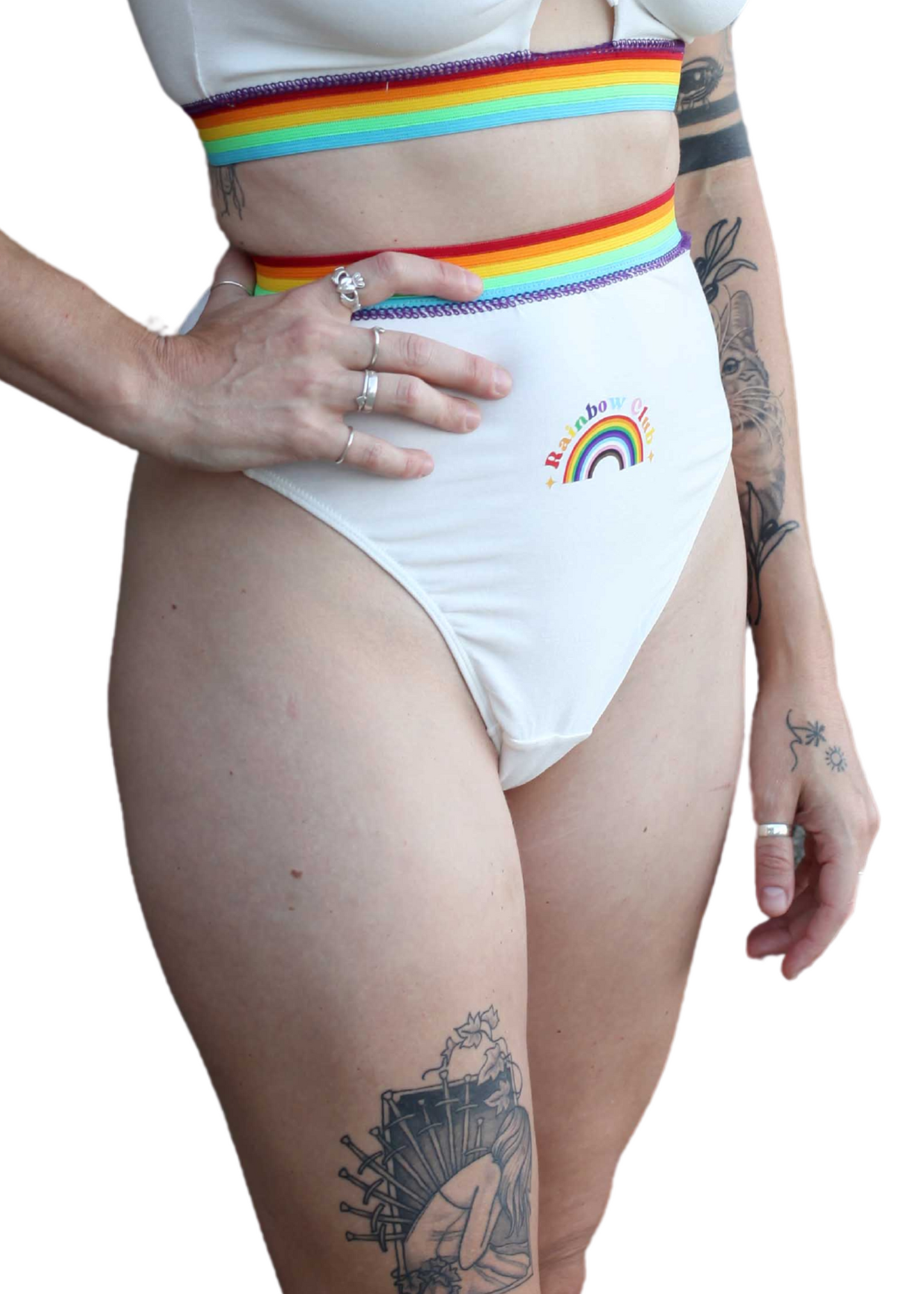 High-cut thong - Love Wins