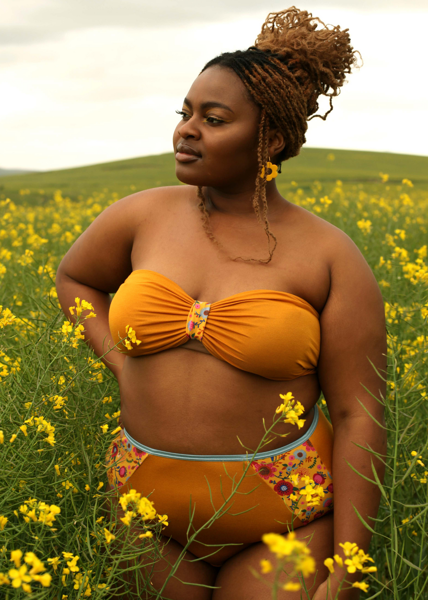 High-cut brief - Magic Meadow - Marigold