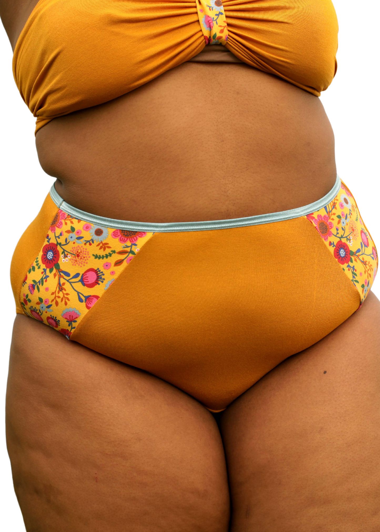 High-cut brief - Magic Meadow - Marigold