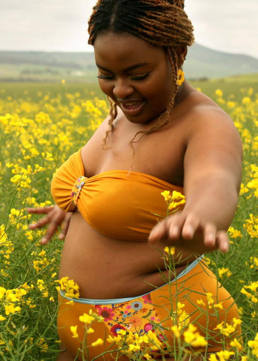 High-cut brief - Magic Meadow - Marigold