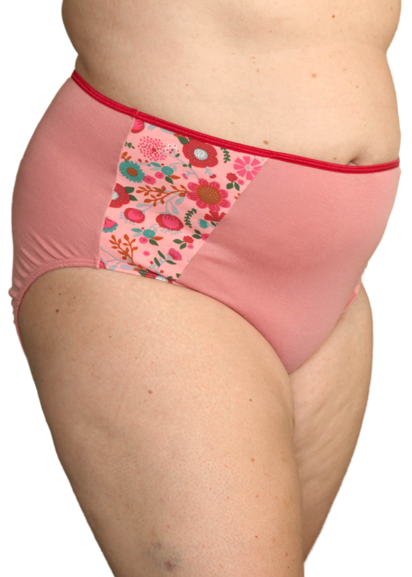Clearance - High-cut brief - Magic Meadow - Rose