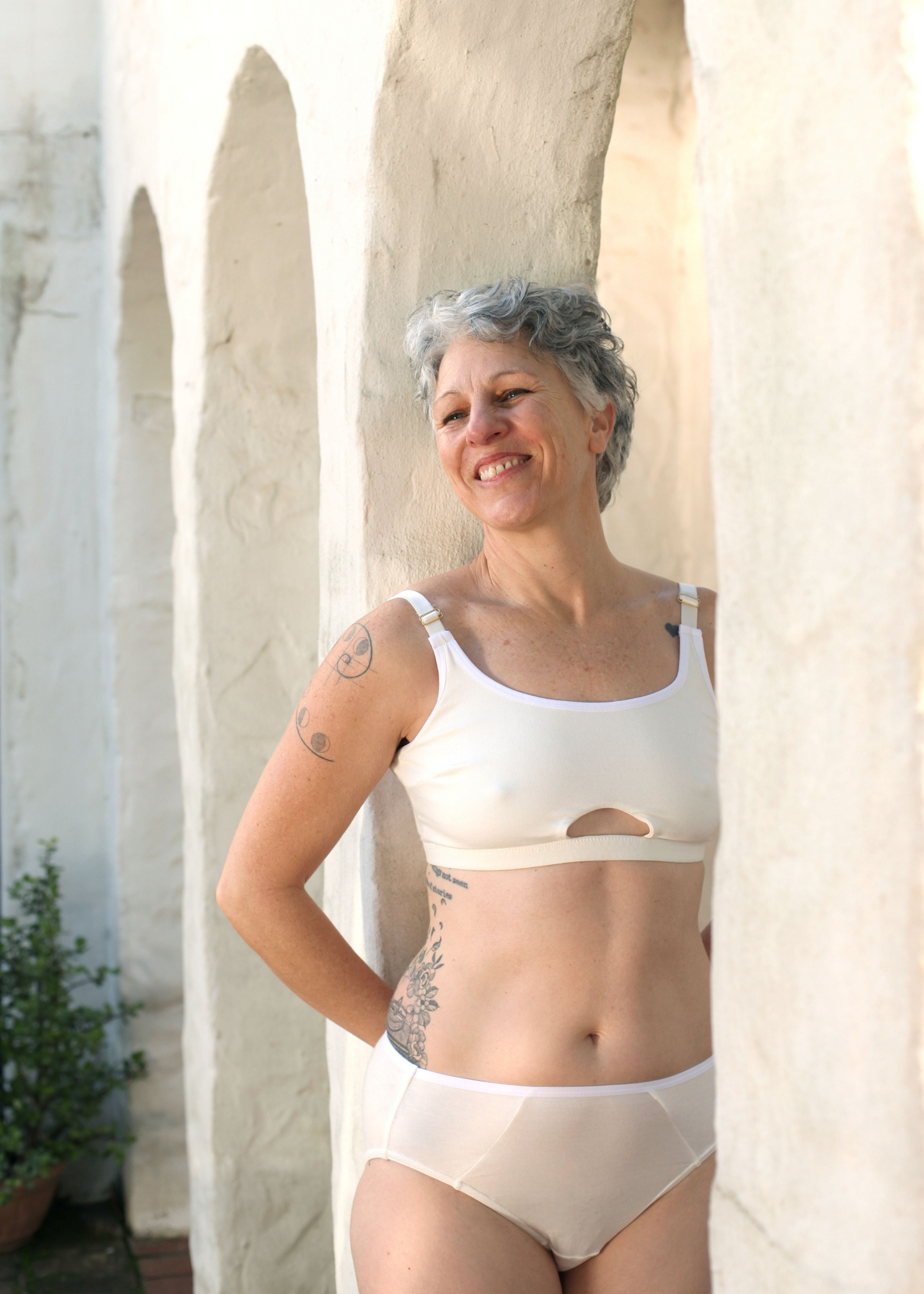 Bralette - Vanilla white