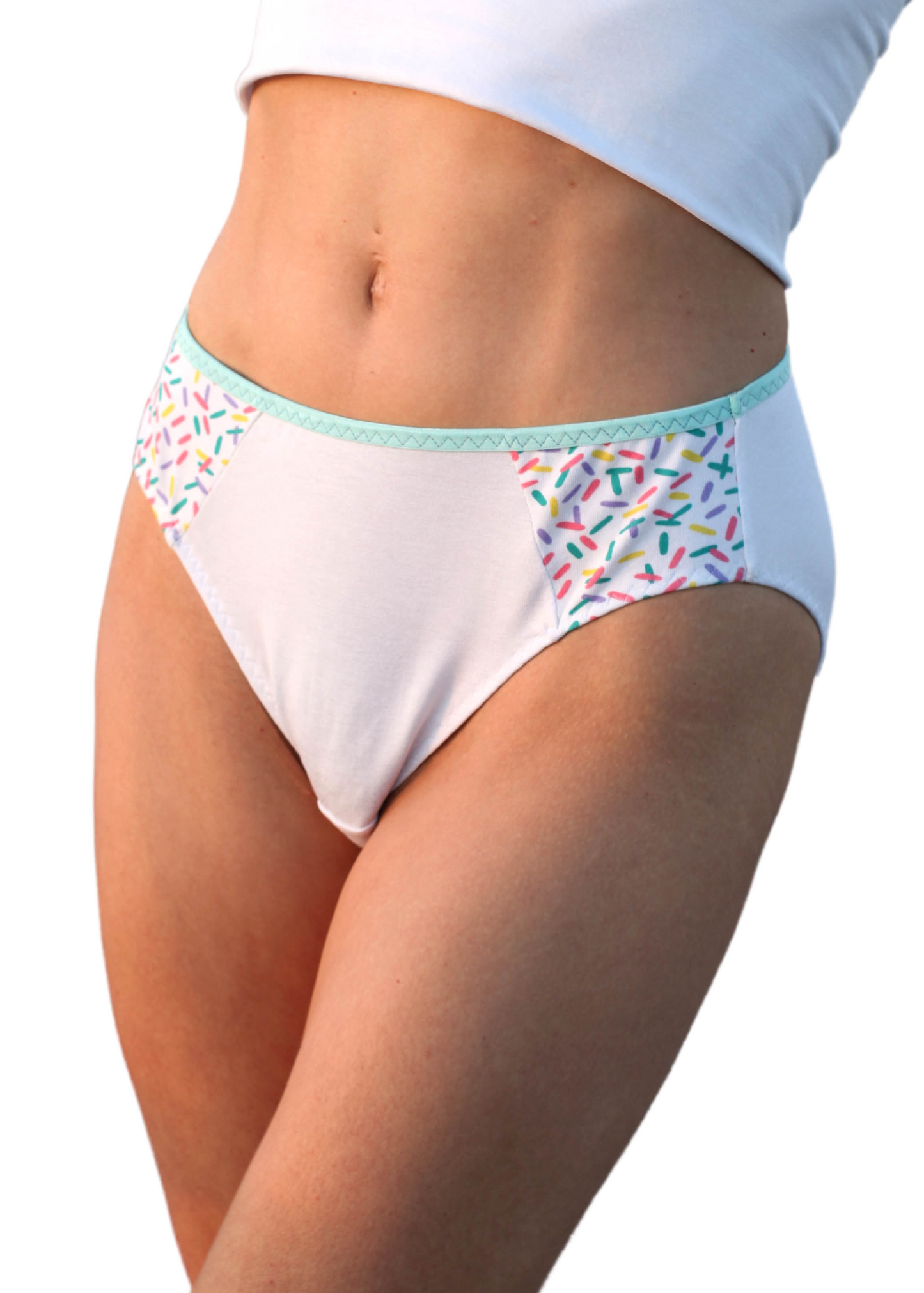 Clearance - Mid-rise bikini - Funfetti