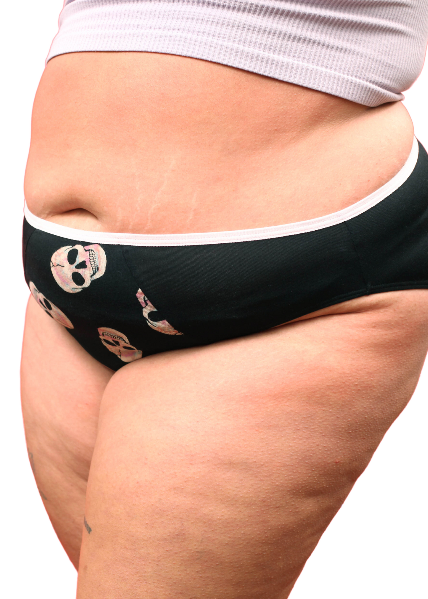 Clearance - Mid-rise bikini - Hey Ghoul