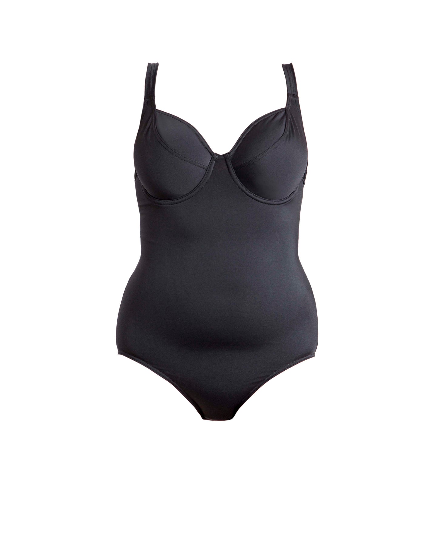 USP - Classic one-piece swimsuit in black