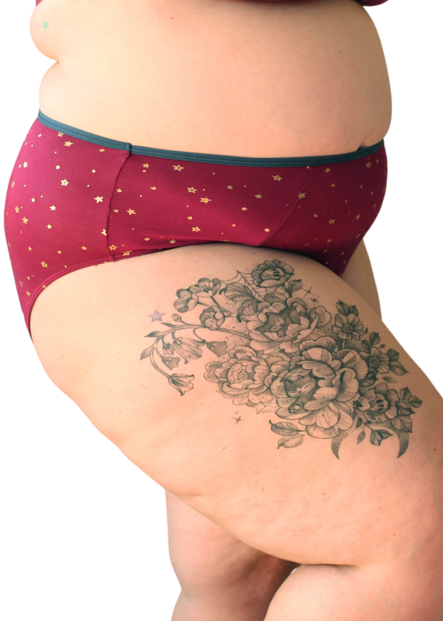 High-cut brief - Celestial garnet