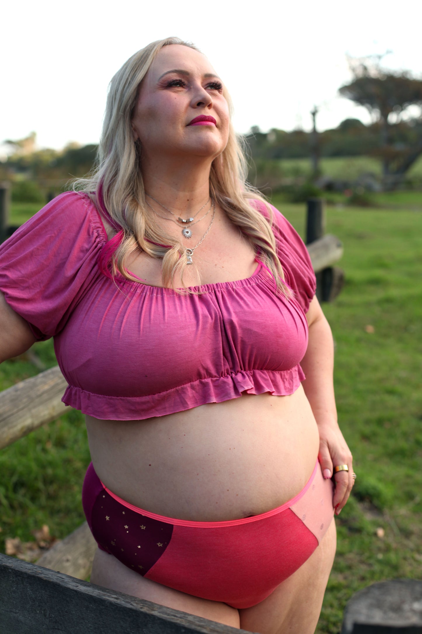 High-cut brief - Ragamuffin in Strawberry