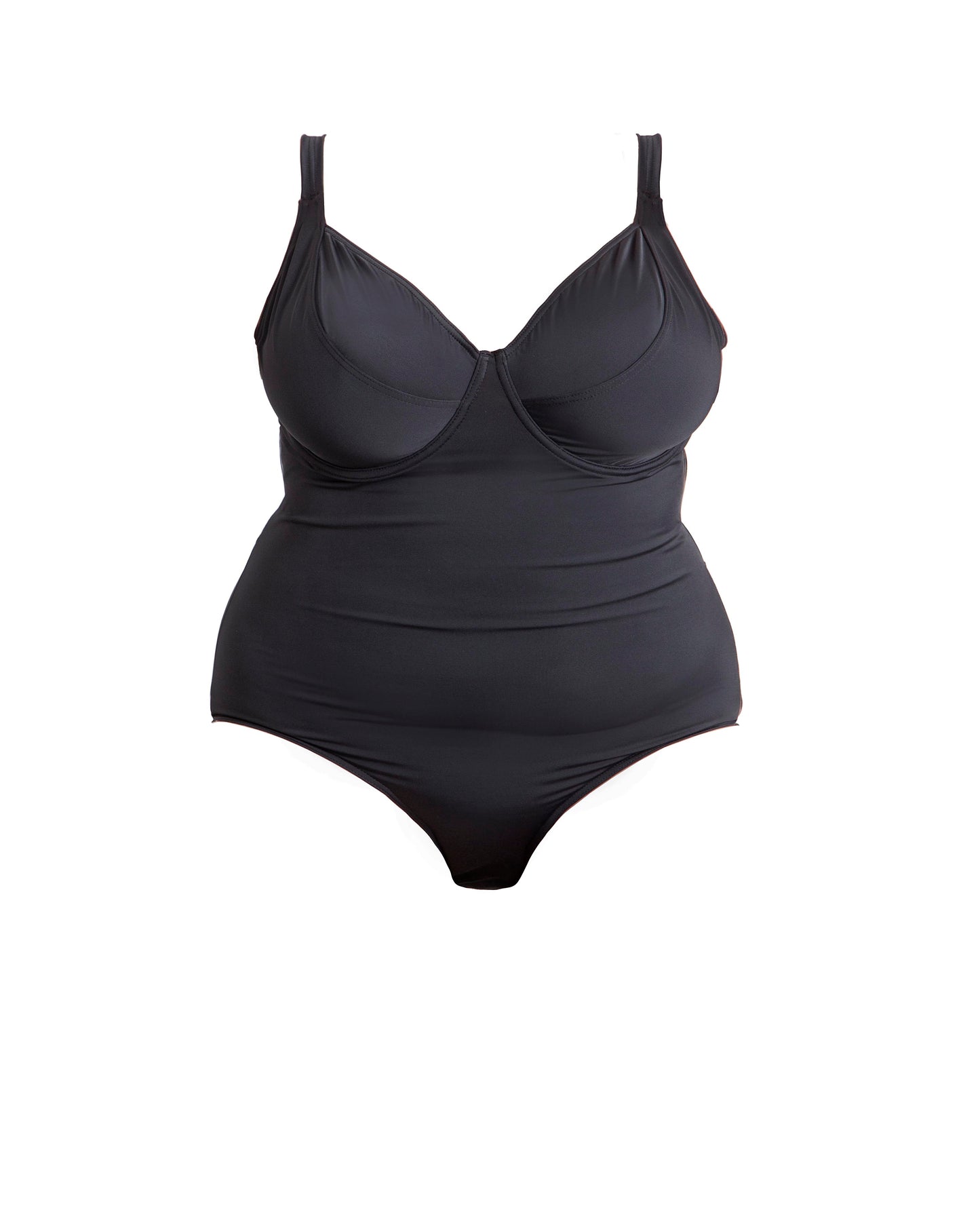 USP - Classic one-piece swimsuit in black